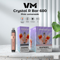 Crystal R Bar Vape 600 Puff