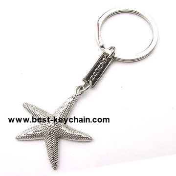 3D Custom Souvenir Mexico Metal Starfish Keychain (BK40201)