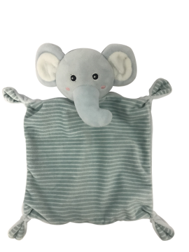 Gray Comfort Towel For Baby