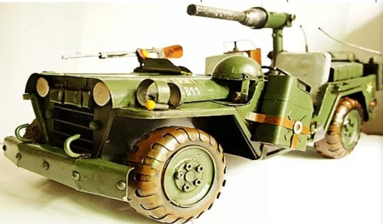 Military Metal Car Model