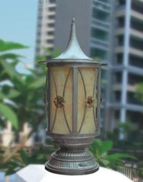 Steel & Aluminium Pillar Light