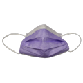 Maschera protettiva monouso viola