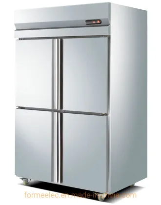 2 Doors 3 Doors 4 Doors Commercial Seafood Freezer Air Cooling Supermarket Quick Deep Freezer