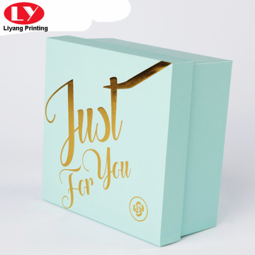 Aangepaste lage prijs luxe logo cosmetische doos