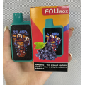 Foli Box 5000 Puffs Виноградные одноразовые ручка Vape