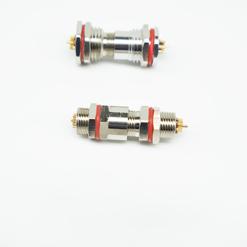 Conectores M12 chapados en oro de 4-17 pines para servomotores