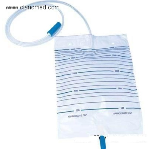 2000ml Medical Disposable Urine Bag With Outlet