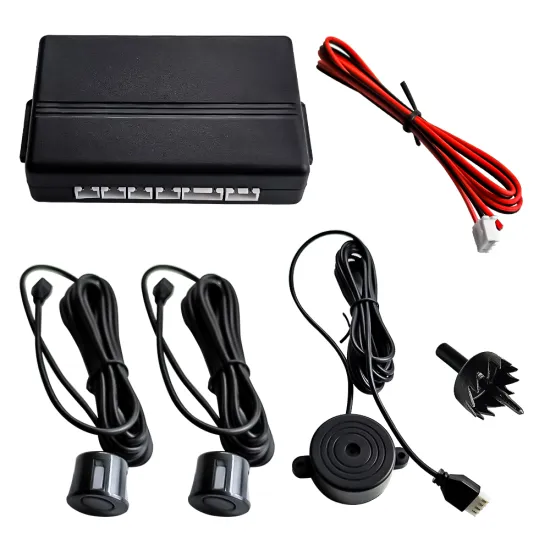 Front and Back Parking Assistant with Reverse Warning Sensors