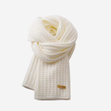 Cotton Linen Silk Pure Color Fringed Shawl Scarf