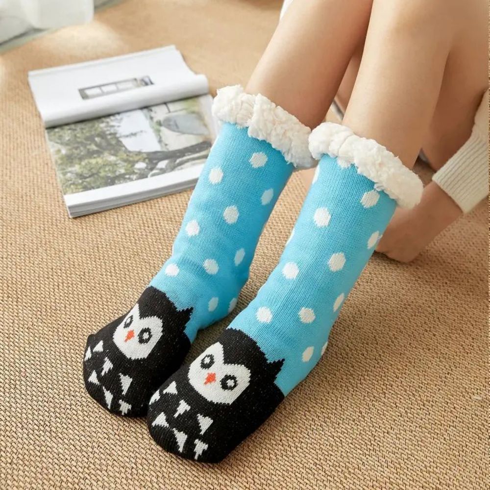 Winter Women Slipper Socks