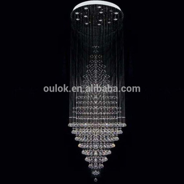 Lâmpada de teto LED redondo iluminação pingente de lustre moderno lustre