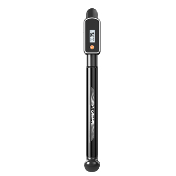 ENLEE Pompa per bici elettronica portatile con funzione di orologio