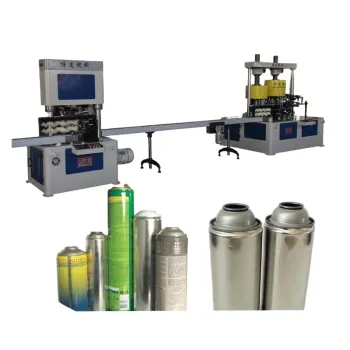 Automated Aerosol Can Making: Combining Necking (Flanging) for High-Efficiency Production