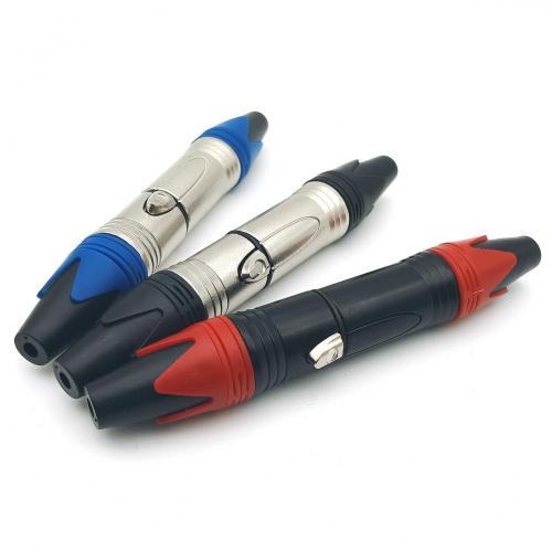 Female Male XLR Audio Microphone Plug Connector Adapter