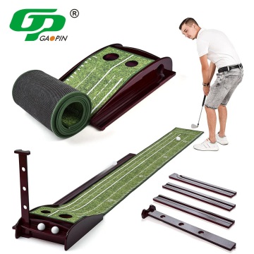 DIVOT BOARD Holz Basis Deluxe Putting Matte