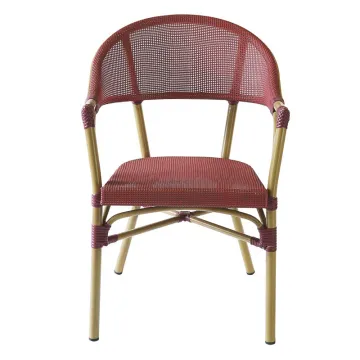french antique bamboo chair and table cafe chairs