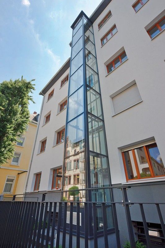 Commercial Glass Elevator