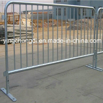Hot-Dipped Galvanized or Powder Coated Crowd Control Barrier