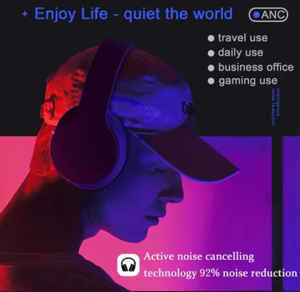 Noise Cancelling Headset OEM BT headphones