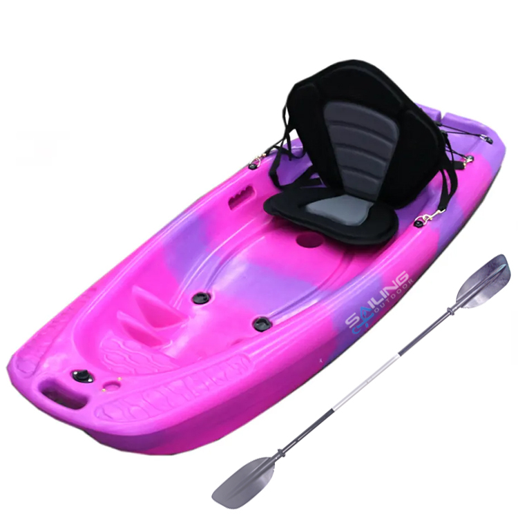 Child-Sized Lightweight Sit-On-Top Kayaks - Cheap Plastic Boats for Kids