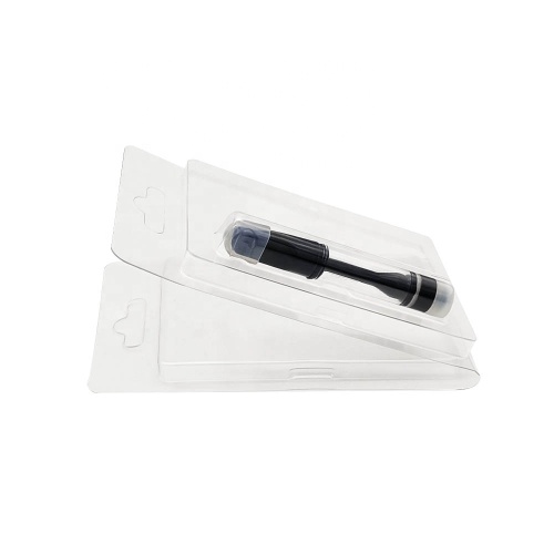 0.5 ml plastic clamshell vape cartridge blister packaging