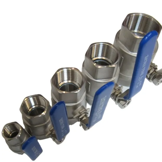 2PC Stainless Steel Ball Valve PN64 DIN3202-M3