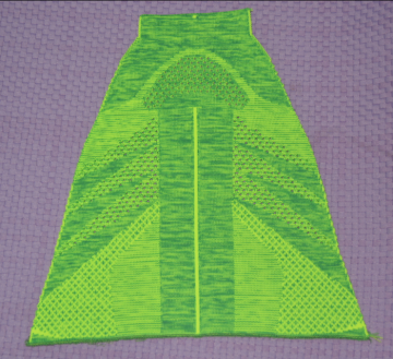 new fashion shoes parts of woven upper/3d shoes vamp