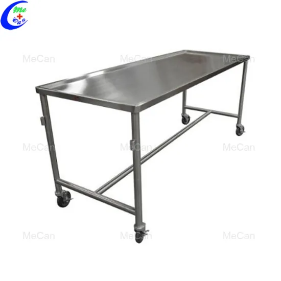 Hot sale stainless steel cleaning station autopsy table