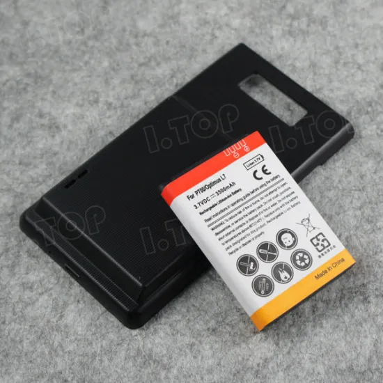 For LG Optimus L7 extended battery with free back cover door ,3.7V 3500mAh, Made in china
