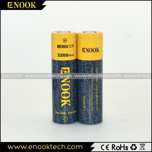 ENOOK IMR18650 3200mah 30A Rechargeable Battery