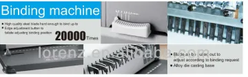 deli binding machine