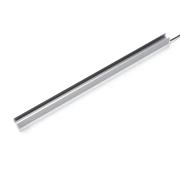 12VDC 5W/m Multiwhite 23x10.6 Linear Light for Back Clamping on 6mm Glass Panels