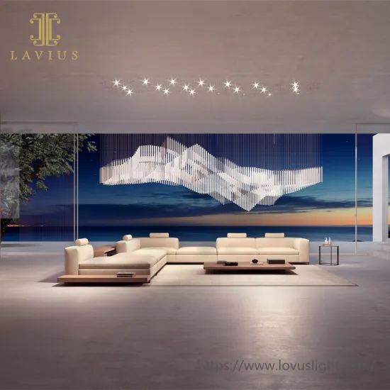 Large project custom creative pendant light