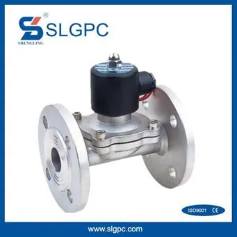 solenoid operated valve solenoid valve normally open Clique electromagnetic gas valve slgpc- 2S400-40F