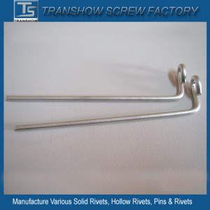 Galvanized Steel Wire Hook Type Pins