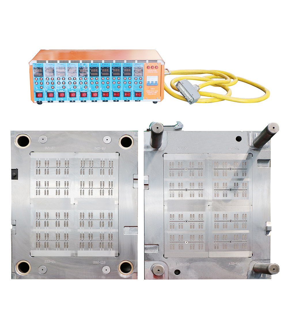 Flat Drip Mould With 128 Cavity and Semi-hot Runner