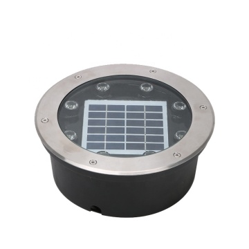 Solar-Powered LED Underground Flood Lights for Deck and Parking Road Illumination