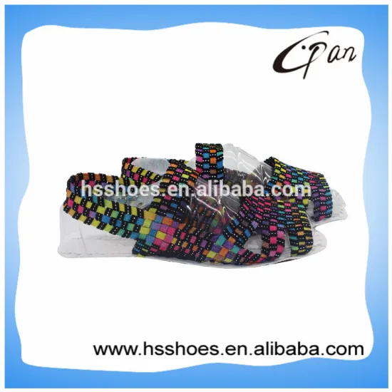 2016 wholesale weave fabric for making shoes