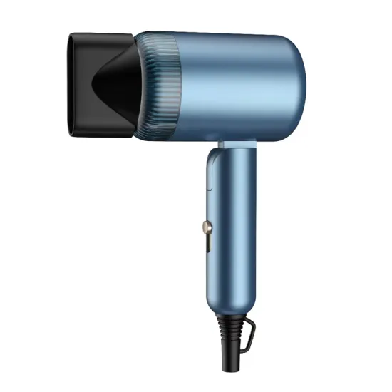 Super High Speed Portable Travel Iron Hair Dryer for Professional Salon Straight Hair Styling