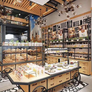 Custom Bakery Furniture: Display Cabinets, Carts, and Shop Design