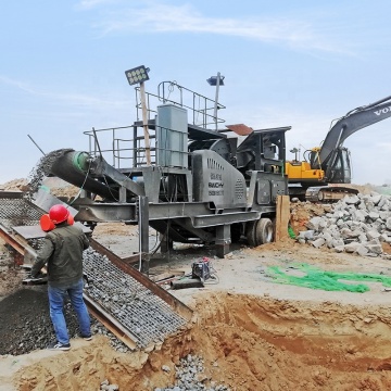Mobile Stone Crushing Machine for Building Materials and Gravel Production Lines
