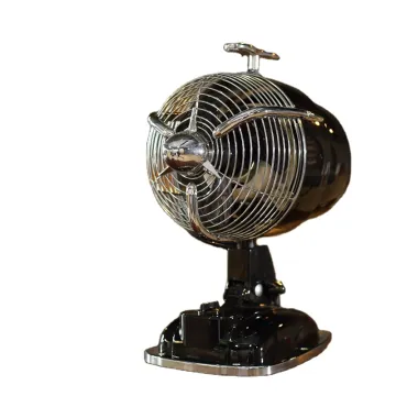 6 Inch Vintage Desk Metal Table Fan