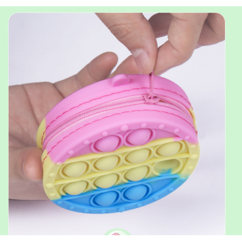 Wholesale Lolly Mini Silicone Pop Fidget Purse