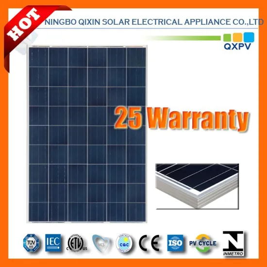 27v 205W poly solar module