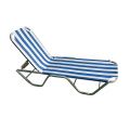 Шезлонг для пляжа и бассейна с дизайном Blue Stripe
