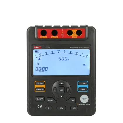 UT512 Megger Tester: Auto Ranging Electrical Insulation Resistance Tester