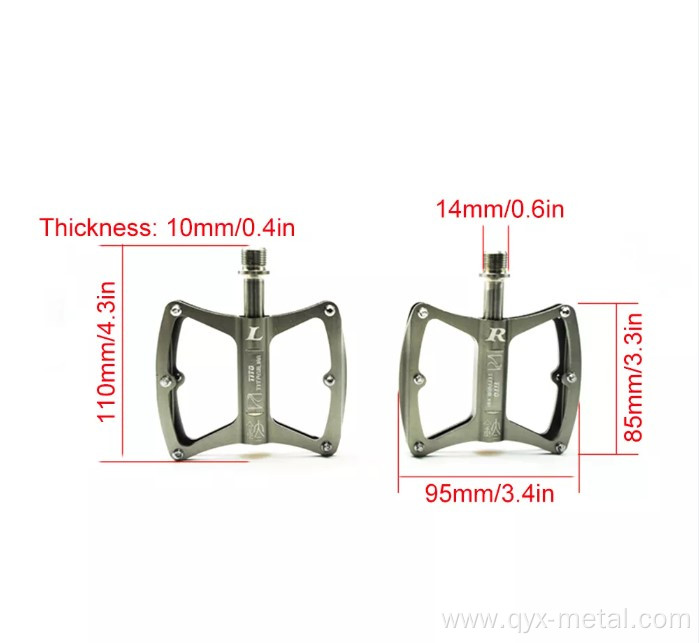 Titanium Alloy Bicycle Foot Pedals