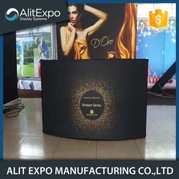 Foldable market promotion table display