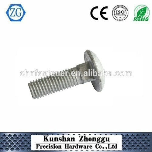 Round Head square neck carriage bolts dip galvanized