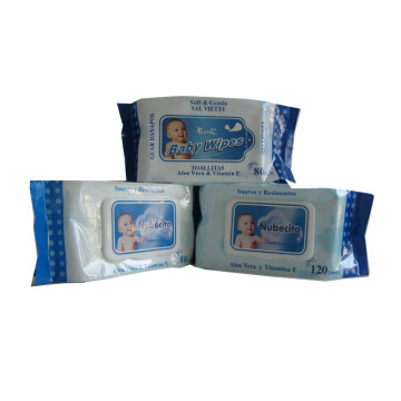 80pcs ISO Approved Vitamin E Baby Wet Wipes